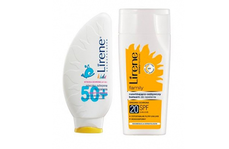 Защитное молочко для детей Lirene SPF 50 KIDS