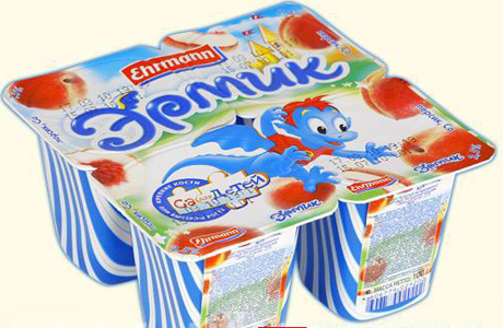 Детский йогуртный продукт Ehrmann «ЭРМИК»