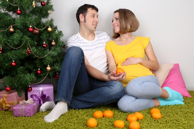 Новогодние правила и табу для беременной