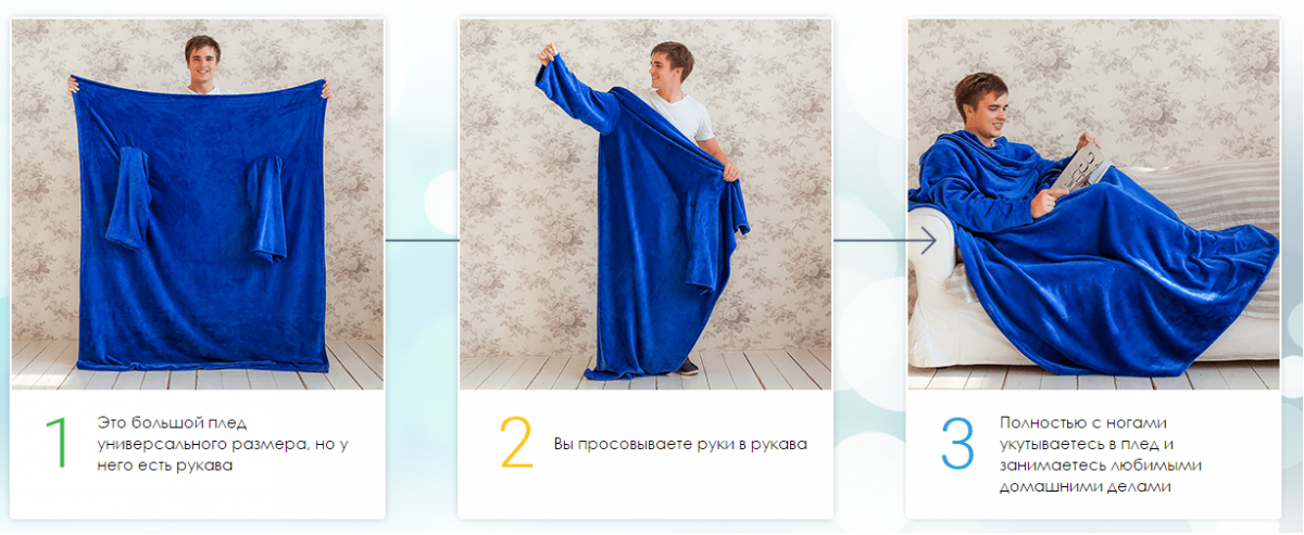 Выкройка плед с рукавами Выкройка плед с рукавами