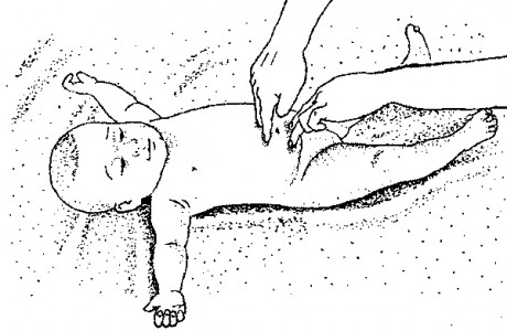 Как делать точечный массаж ребенку