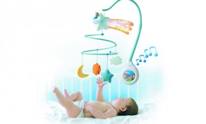 Музыкальная карусель на кроватку Cotoons Smoby