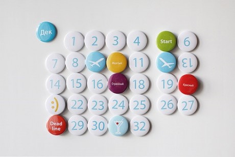 Магнитный календарь для беременной