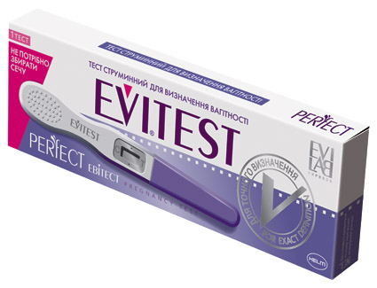 Тест Evitest Perfect (струйный тест-кассета с держателем и колпачком)