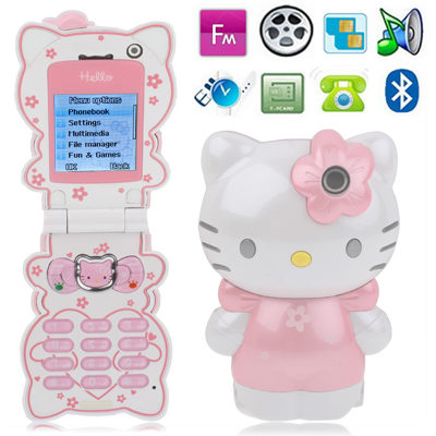 Мобильный телефон Hello Kitty i68 Pink