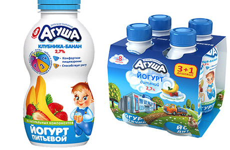 Детский йогурт «Агуша» 