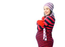 Как вести себя беременной при сильном морозе