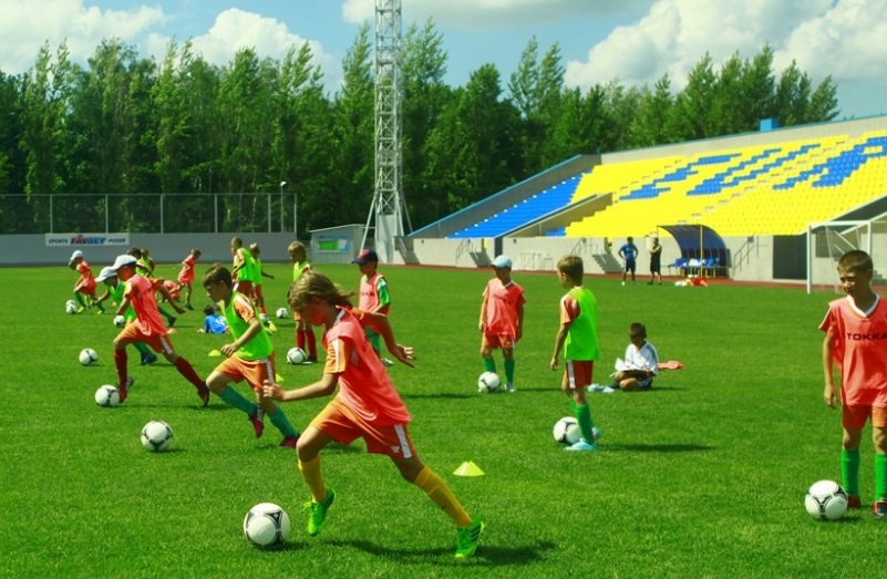 Детский футбольный лагерь