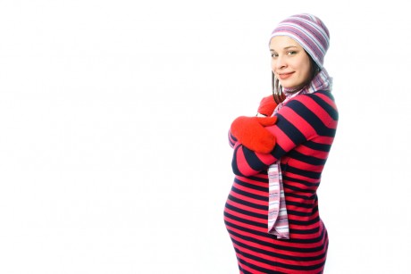 Как вести себя беременной при морозе